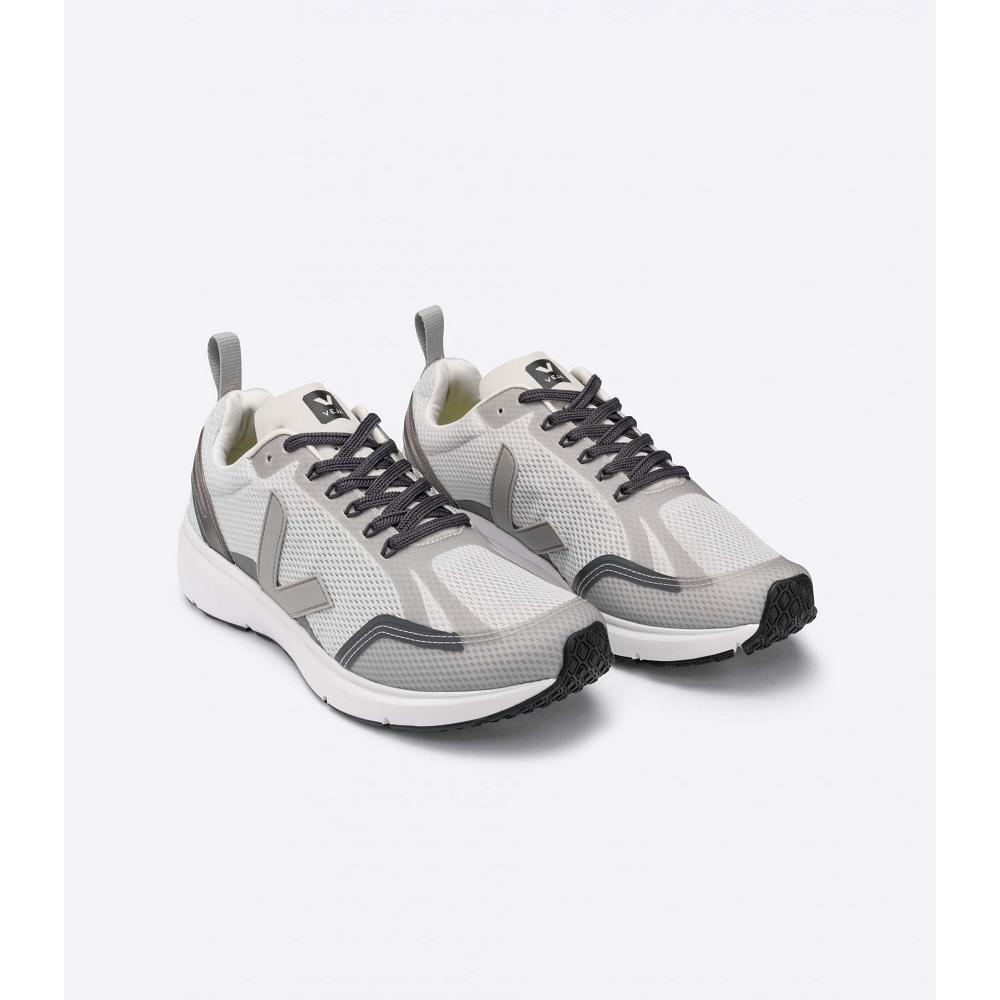 Veja CONDOR 2 ALVEOMESH Cipő Női Grey/White | HU 495SGL